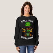 Sweatshirt Roll Pour Shenanigans Rottweiler Chien D20 Rpg St (Devant entier)