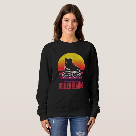 Sweatshirt Roller Blading Skates Roller Skating inline skatin (Devant entier)