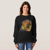 Sweatshirt Roller Dessous de verre Palm C'Est Comme Ça Que Je (Devant entier)
