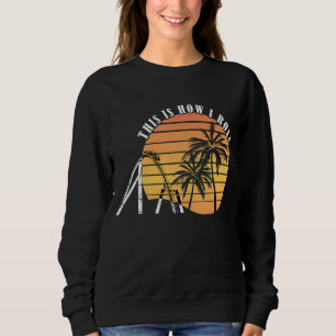 Sweatshirt Roller Dessous de verre Palm C'Est Comme Ça Que Je