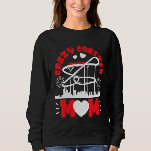 Sweatshirt Roller Dessous de verre Pour Moms (Devant)
