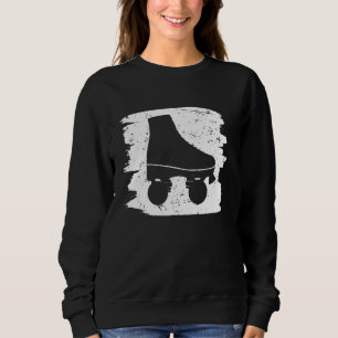 Sweatshirt Roller Skating Art Hommes Femmes 80s Roller Derby 