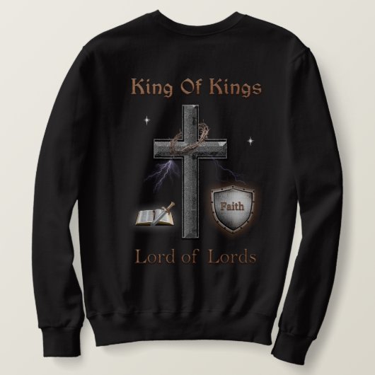 Sweatshirt Romains 8:28 (Design dos)