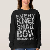 Sweatshirt Romans 1411 Citation Téméraire Distressed Cadeau C (Devant)