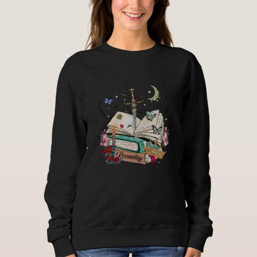 Sweatshirt Romantasy Dark Romance Lecteur d'Imaginaire Lover  (Devant)