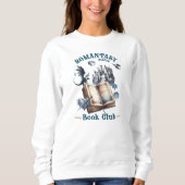 Sweatshirt Romantasy Reader Dragon Book Club Castle (Devant)