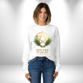 Sweatshirt Romero y Pentáculo talismán tradición Celta