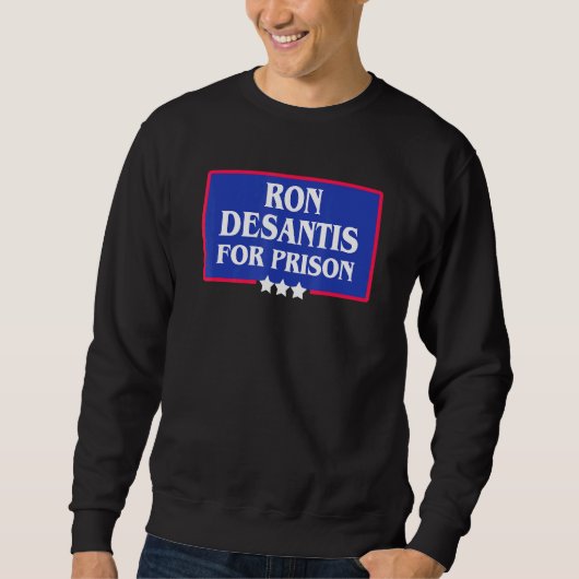 Sweatshirt Ron Desantis gouverneur de Floride pour transforme (Devant)