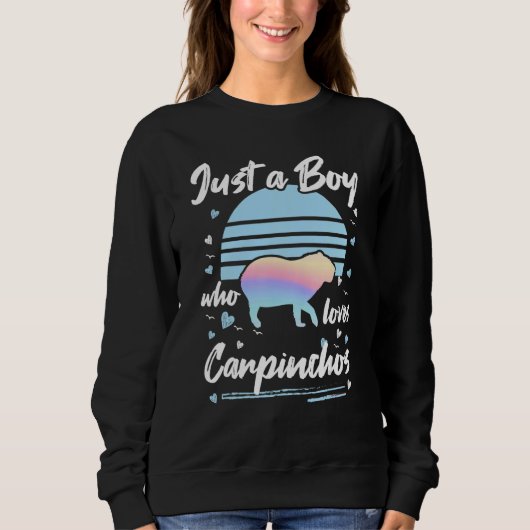 Sweatshirt Rongeur géant Capybara pour carpinchos 22 (Devant)