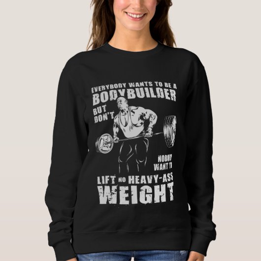 Sweatshirt Ronnie  Bodybuilding Gym Workout Motivational  3 (Devant)