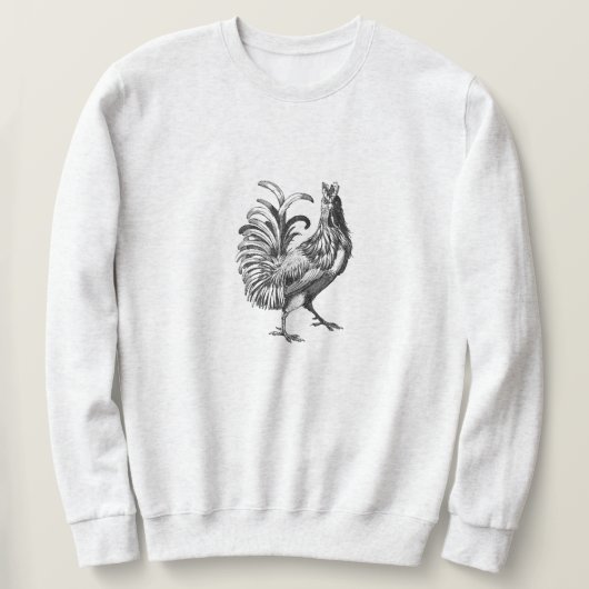 Sweatshirt Rooster vintage (Design devant)