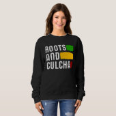 Sweatshirt Roots And Culcha Rasta Colors Reggae (Devant entier)