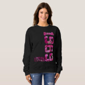 Sweatshirt Rose 53 ans 53e anniversaire 1969 (Devant entier)