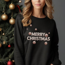 Rose Gold Joyeux Noël - Dessin de Fêtes