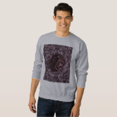 Sweatshirt Rose Mandala (Devant entier)