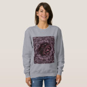 Sweatshirt Rose Mandala (Devant entier)