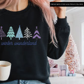 Sweatshirt ROSE NOEL Boho sapin de Noël Joyeux Noël mignon
