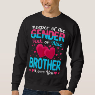 Sweatshirt Rose Ou Bleu Frère Vous Aime Garder Genre Revea