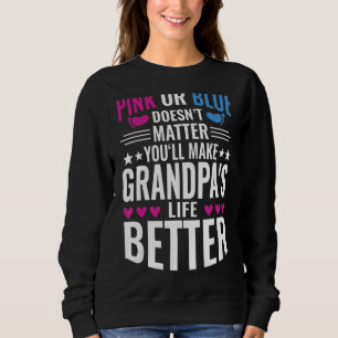 Sweatshirt Rose Ou Bleu Rend Grandpas Vie Meilleure Genre Rev