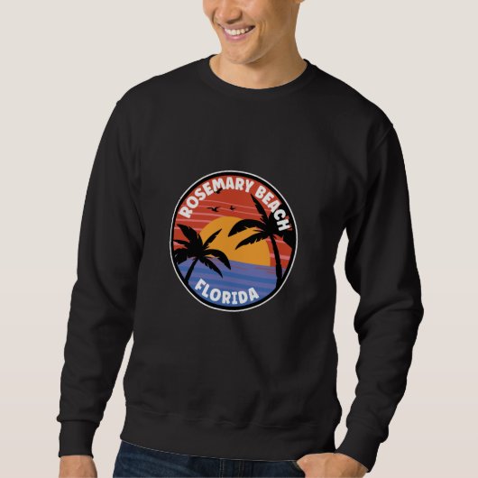 Sweatshirt Rosemary Beach Floride Sunset Paradise (Devant)