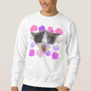 Sweatshirt roses+kit