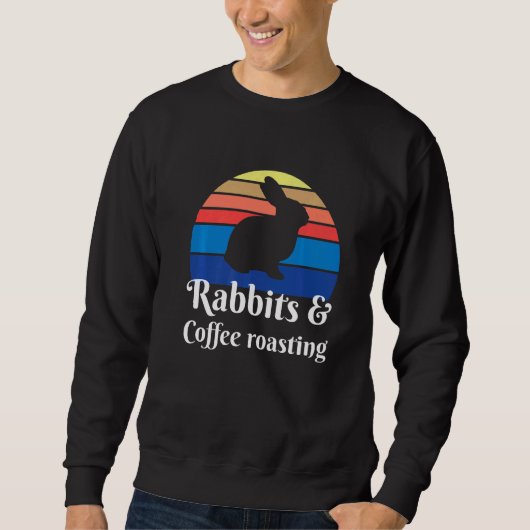 Sweatshirt Rôti De Lapins Et De Café (Devant)