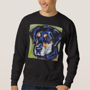 Sweatshirt Rottador Labrador Et Rottweiler Mix Dog Bright Co