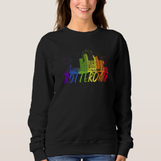 Sweatshirt Rotterdam Pride Skyline Pride Parade Rotterdam