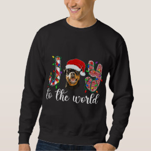 Sweatshirt Rottweiler Christmas Rottie Xmas Party Rottweiler