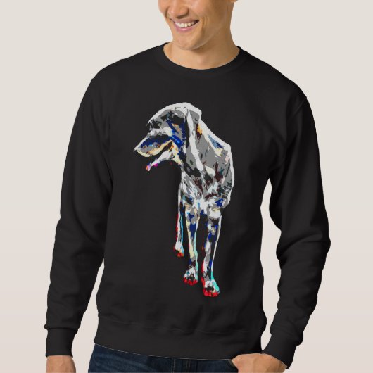 Sweatshirt Rottweiler coloré 26 (Devant)