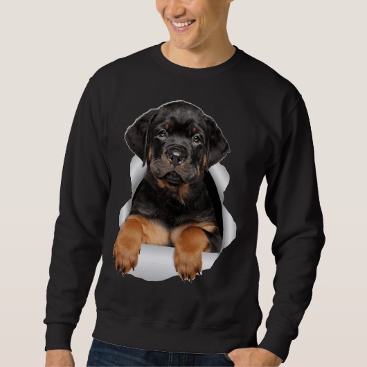 Sweatshirt Rottweiler Cute Rottweiler Pour Maman Papa Femmes (Devant)