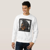 Sweatshirt rottweiler-encadré (Devant entier)