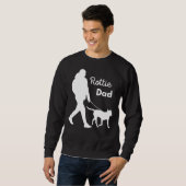Sweatshirt Rottweiler Papa 7 (Devant entier)
