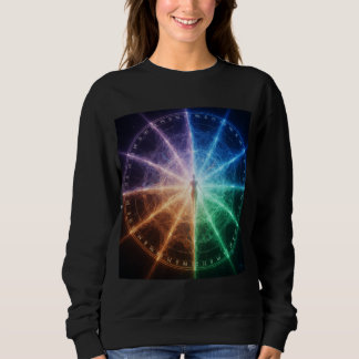 Sweatshirt Roue d'énergie du zodiaque du chakra cosmique Mani