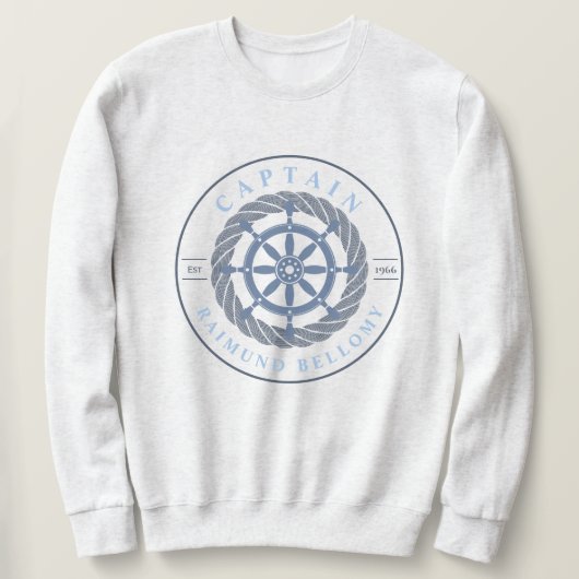 Sweatshirt Roue du navire (Design devant)