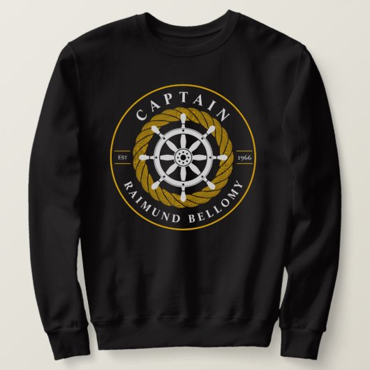 Sweatshirt Roue du navire (Design devant)