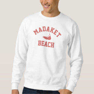 Sweatshirt rouge de Madaket ACK Nantucket Massachu