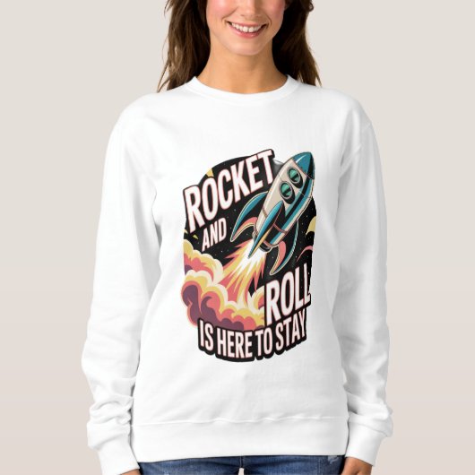 Sweatshirt Roulis de fusée (Devant)