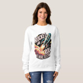 Sweatshirt Roulis de fusée (Devant entier)