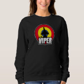Sweatshirt Roumain F 16 Viper (Devant)