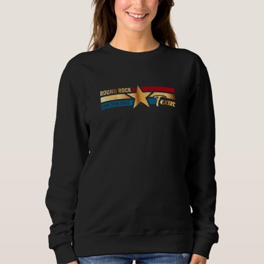 Sweatshirt Round Rock Fierté du Texas (Devant)