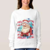 Sweatshirt Roupa de Natal (Devant)