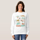 Sweatshirt Route 66 Happy Camper (Devant entier)