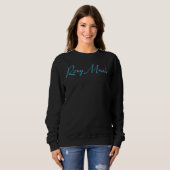 Sweatshirt Roxys Musique Pour Hommes Femmes (Devant entier)