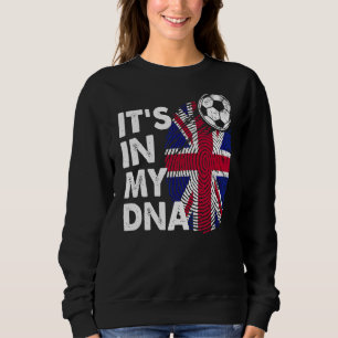 Sweatshirt Royaume-Uni Dans Mon Adn British Flag Team Uk