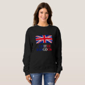 Sweatshirt Royaume-Uni Pays Drapeau Britannique (Devant entier)