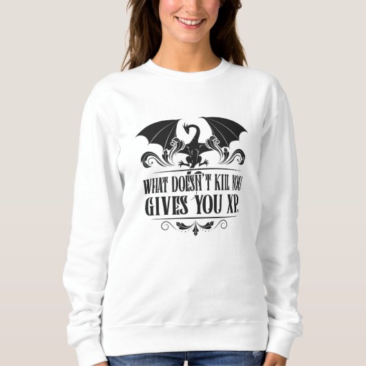 Sweatshirt RPG Tabletop XP Dragon Master Cadeaux (Devant)