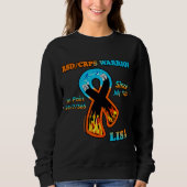 Sweatshirt RSD/CRPS WARRIOR...Lisa (Devant)