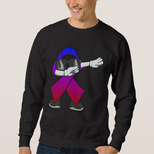 Sweatshirt Ruban d'inclusion Dabbing Danse Dabbin (Devant)