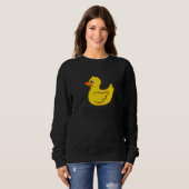 Sweatshirt Rubber Duck Spirit Animal  Duck (Devant entier)